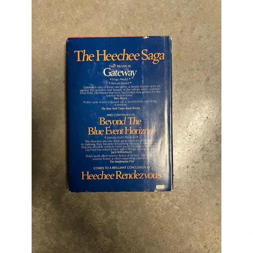 Heechee‎ Rendezvous Frederik Pohl 1st Printing Hardcover